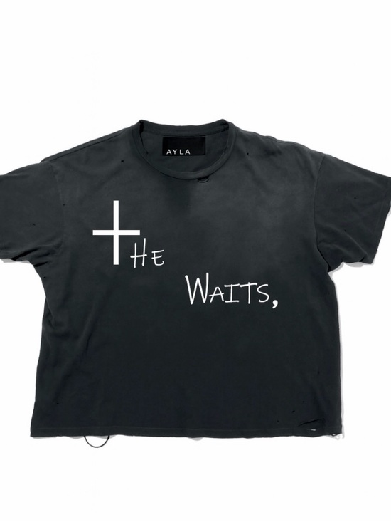 AYLA Other - LIVE GIVEAWAY! Final Tour “The Waits” Black Graphic Løren Tee
